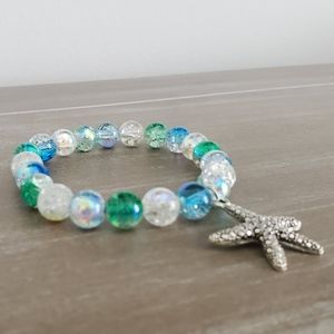 Beaded stretch bracelet